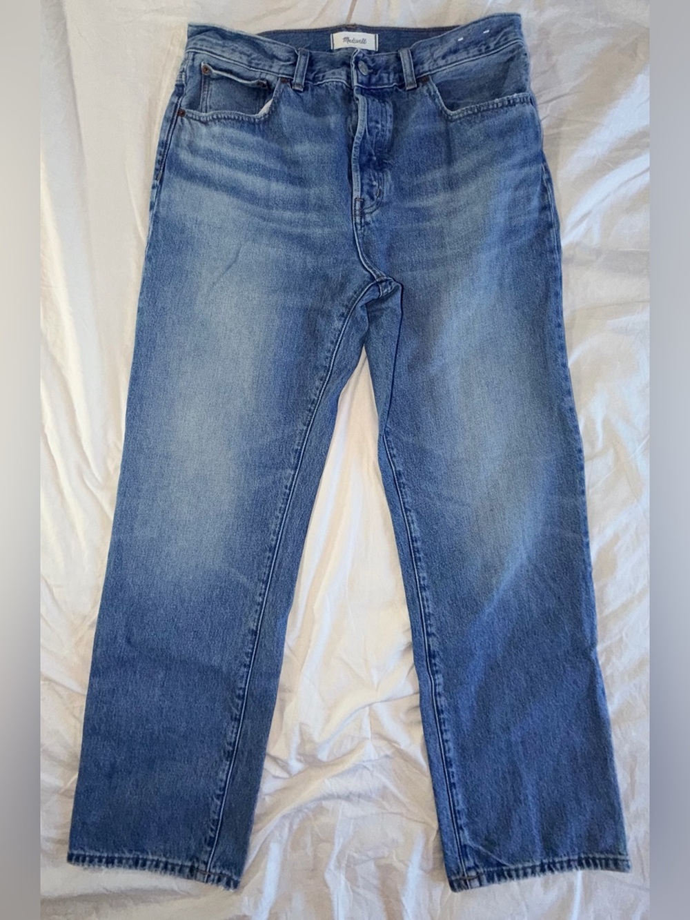 Madewell Longline Straight Jean